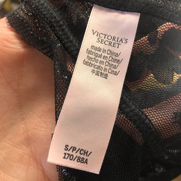 Victoria's Secret Black Lace Bodysuit - Picture 3 of 3